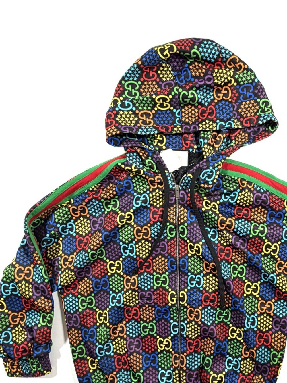 NWT Gucci GG Psychedelic Star Track Jacket Mens XS Authentic